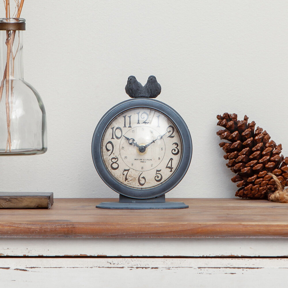 Ophelia & Co. Analog Quartz Tabletop Clock & Reviews | Wayfair