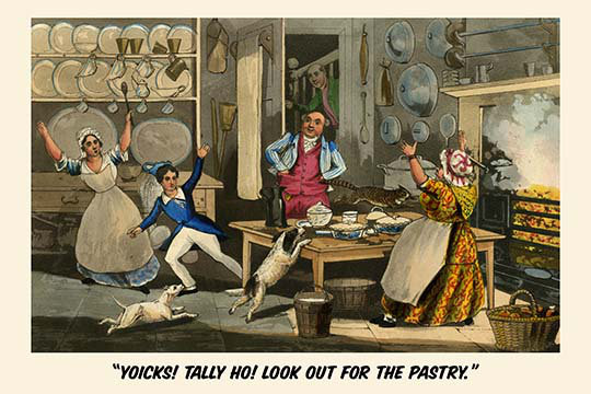 Buyenlarge Yoiks Talley Ho Look Out For The Pastry By Henry Alken Graphic Art Print Wayfair