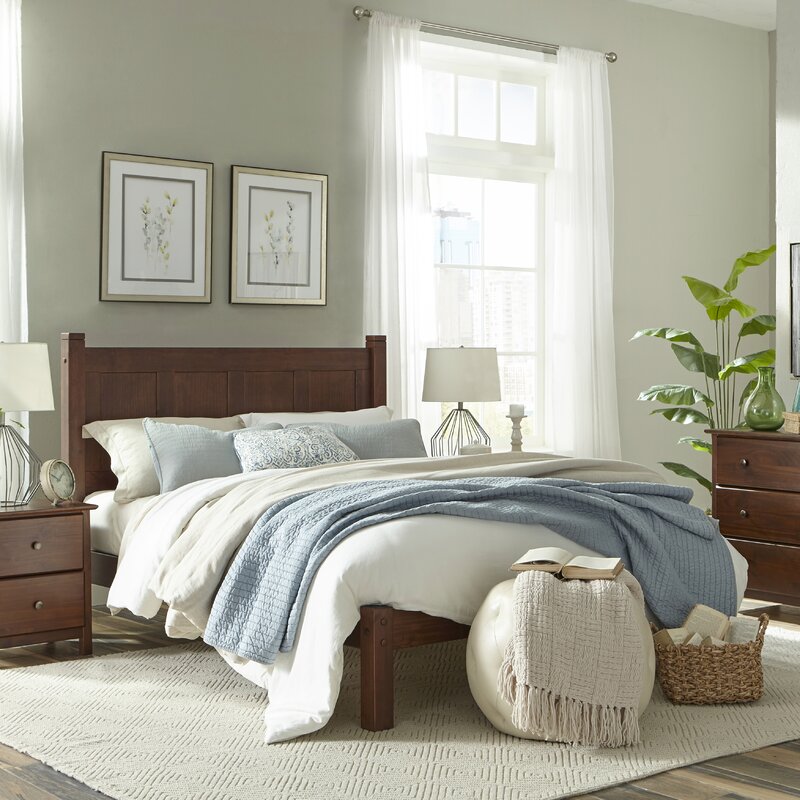 Grain Wood Furniture Shaker Platform Bed & Reviews | Wayfair