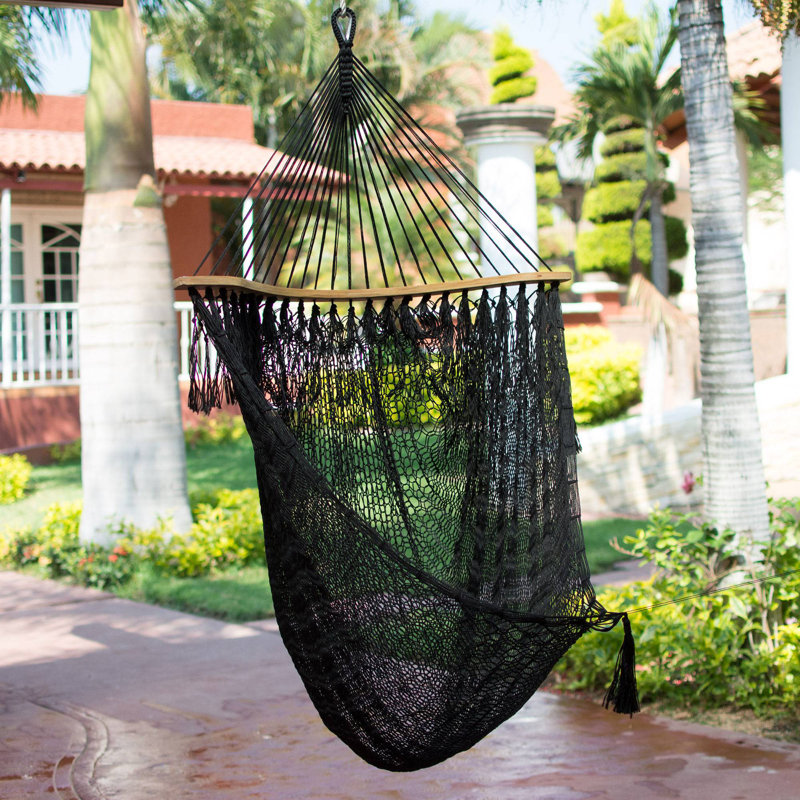 Bloomsbury Market Mayon Nocturnal Dream Nylon Rope Chair Hammock