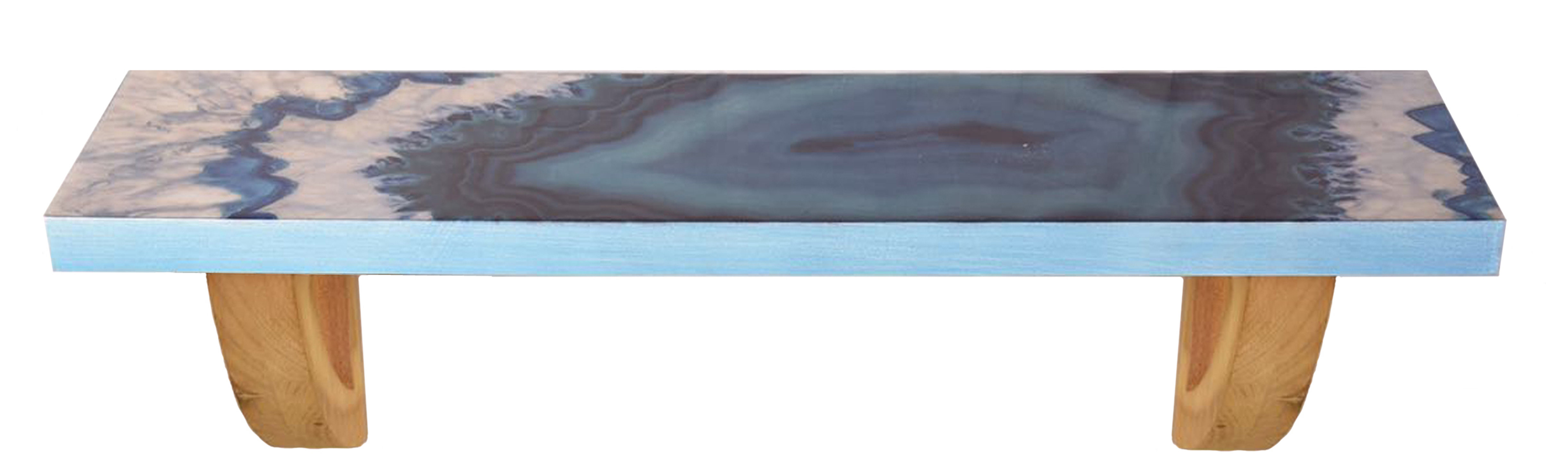 World Menagerie Hagan Agate Wooden Floating Shelf Wayfair Ca