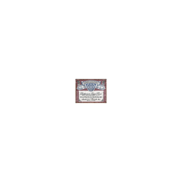 Mr Mjs Budweiser Label Metal Sign Wall Decor Wayfair
