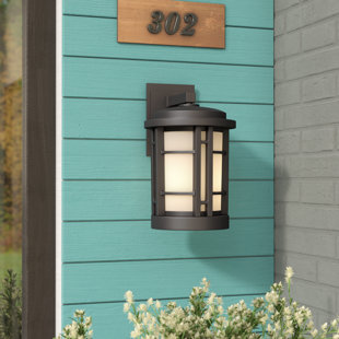 Go to store & view more images Cardin LED Outdoor Wall Lantern by Brayden Studio