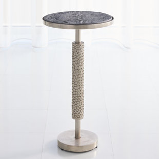 Hammered Martini End Table by Global Views Amazing