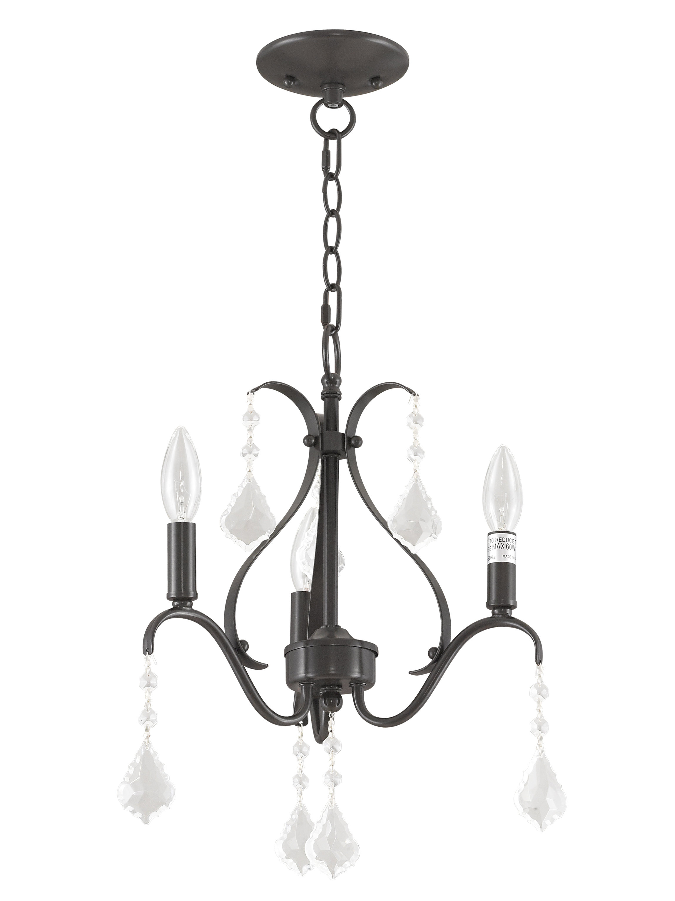 Astoria Grand Aria 3 Light Candle Style Chandelier Reviews Wayfair