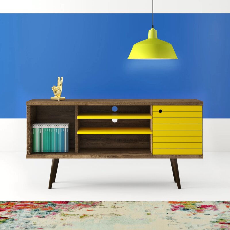 affordable mid-century modern retro tv stand