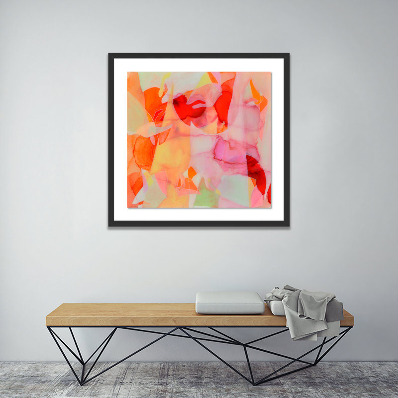 Four Hands Art Studio Pinkly Fingers By Lisa Krannichfeld Picture Frame Graphic Art Print On Paper Wayfair