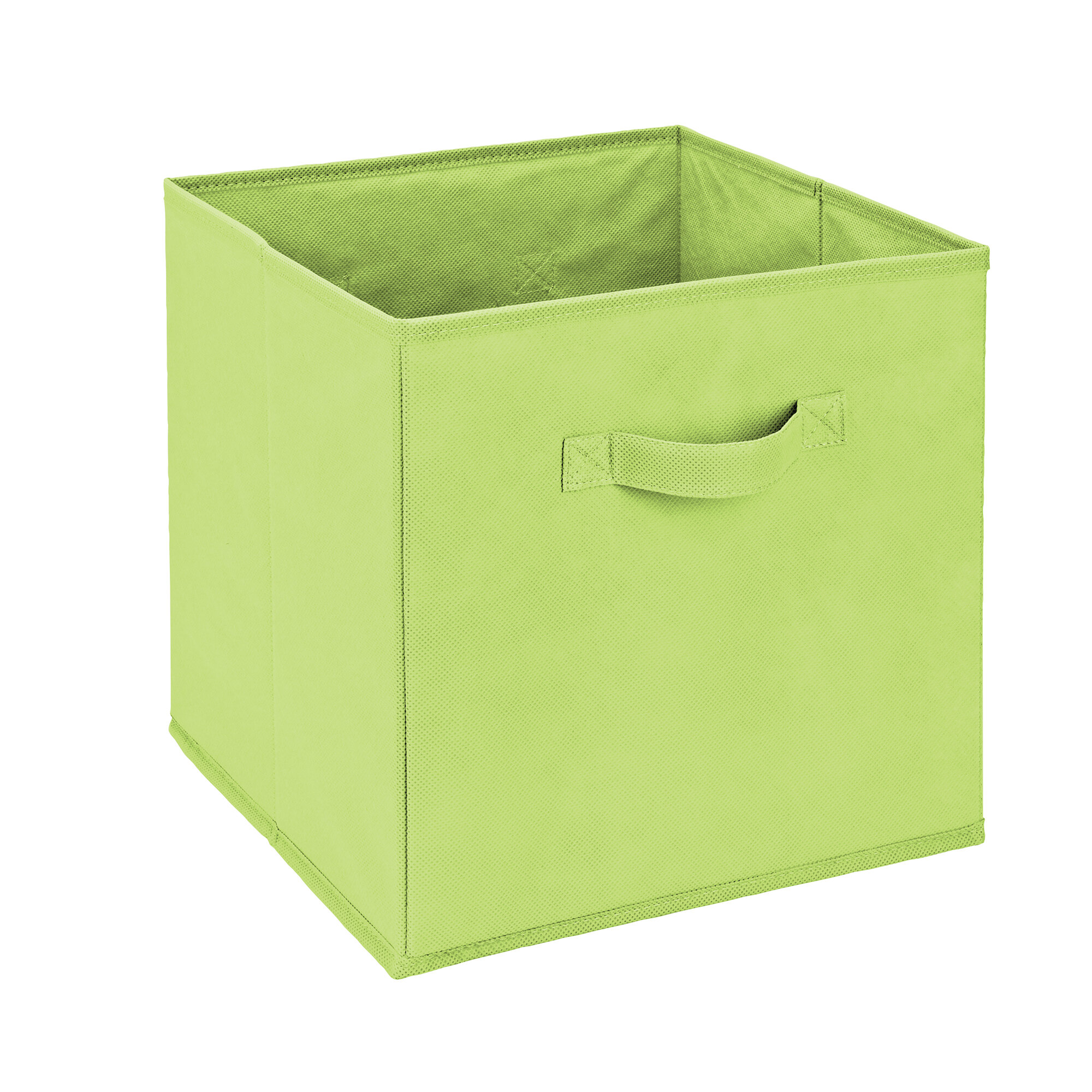 green storage boxes