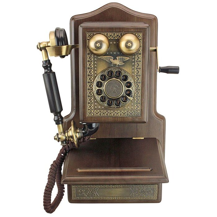 Antique Amp Vintage Bdsm Porn - Antique Country Kitchen Decor 1907 Rotary Wall Telephone