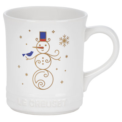Le Creuset Noel Snowman Coffee Mug Le Creuset