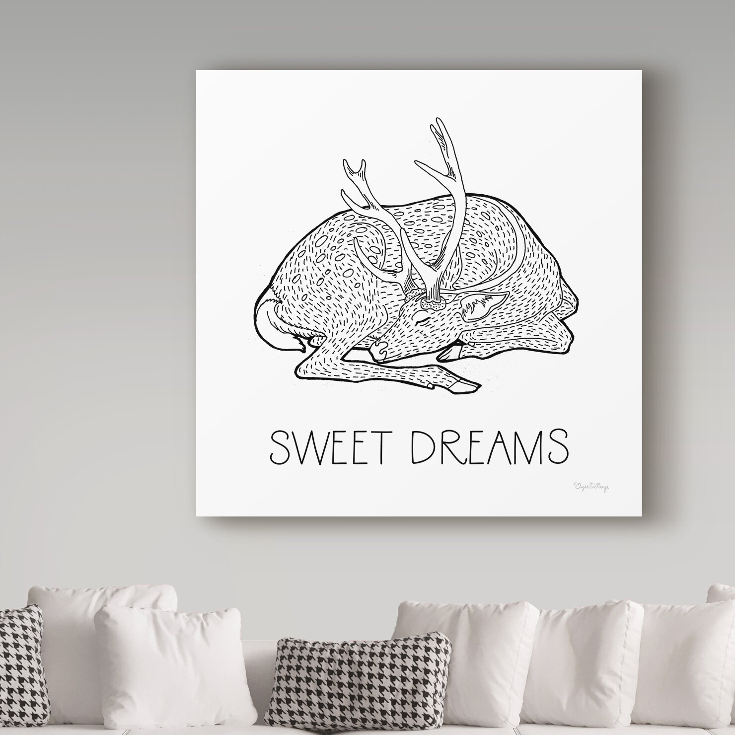 Trademark Art Color The Forest Iii Sweet Dreams Canvas Art Wayfair