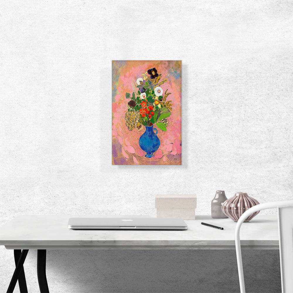 Artcanvas Flowers 1905 By Odilon Redon Wrapped Canvas Painting Wayfair