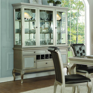 Dining Hutches And Buffets Wayfair Marisol Buffet Table With Dining Hutch
