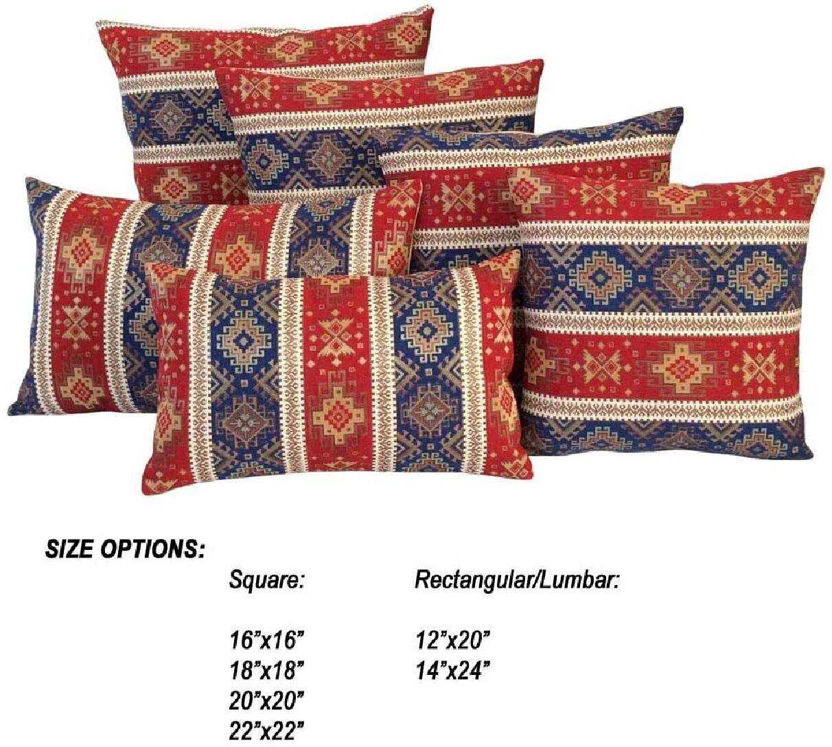 Boho Ethnic Stripe Fabric Clothes Upholstery Curtain Sofa Cushion Throw Pillow 