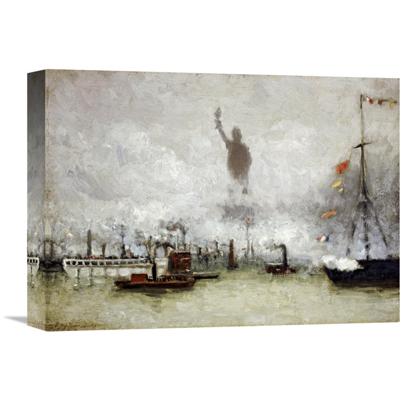 Global Gallery The Statue Of Liberty By Francis Hopkinson Smith