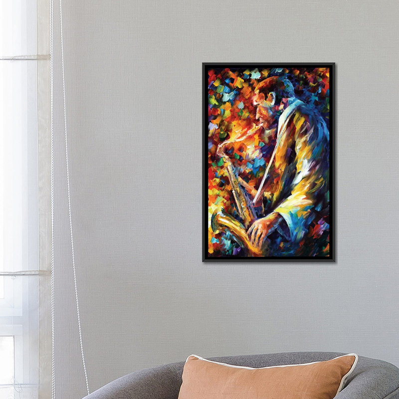 John Coltrane I by Leonid Afremov - Gallery-Wrapped Canvas Giclée on Canvas