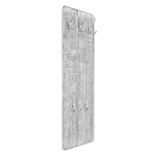 Large Loft Concrete Wall Mounted Coat Rack Symple Stuff