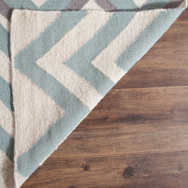 Safavieh Cooper Dhurrie Hand Woven Blue White Area Rug Reviews Cooper Dhurrie Hand Woven Blue White Area Rug
