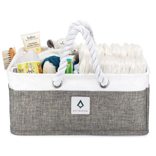 changing table basket organizer