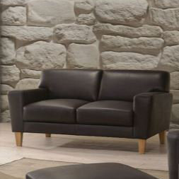 Escaler Leather Loveseat by Ivy Bronx