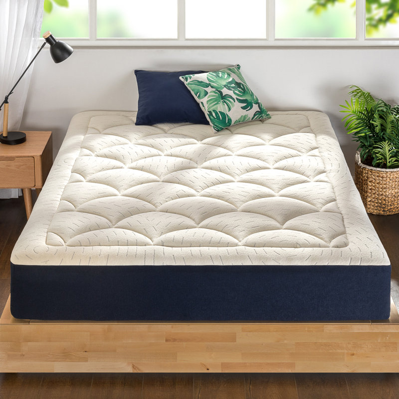 Alwyn Home Fresnel Premium 10 Plush Memory Foam Mattress