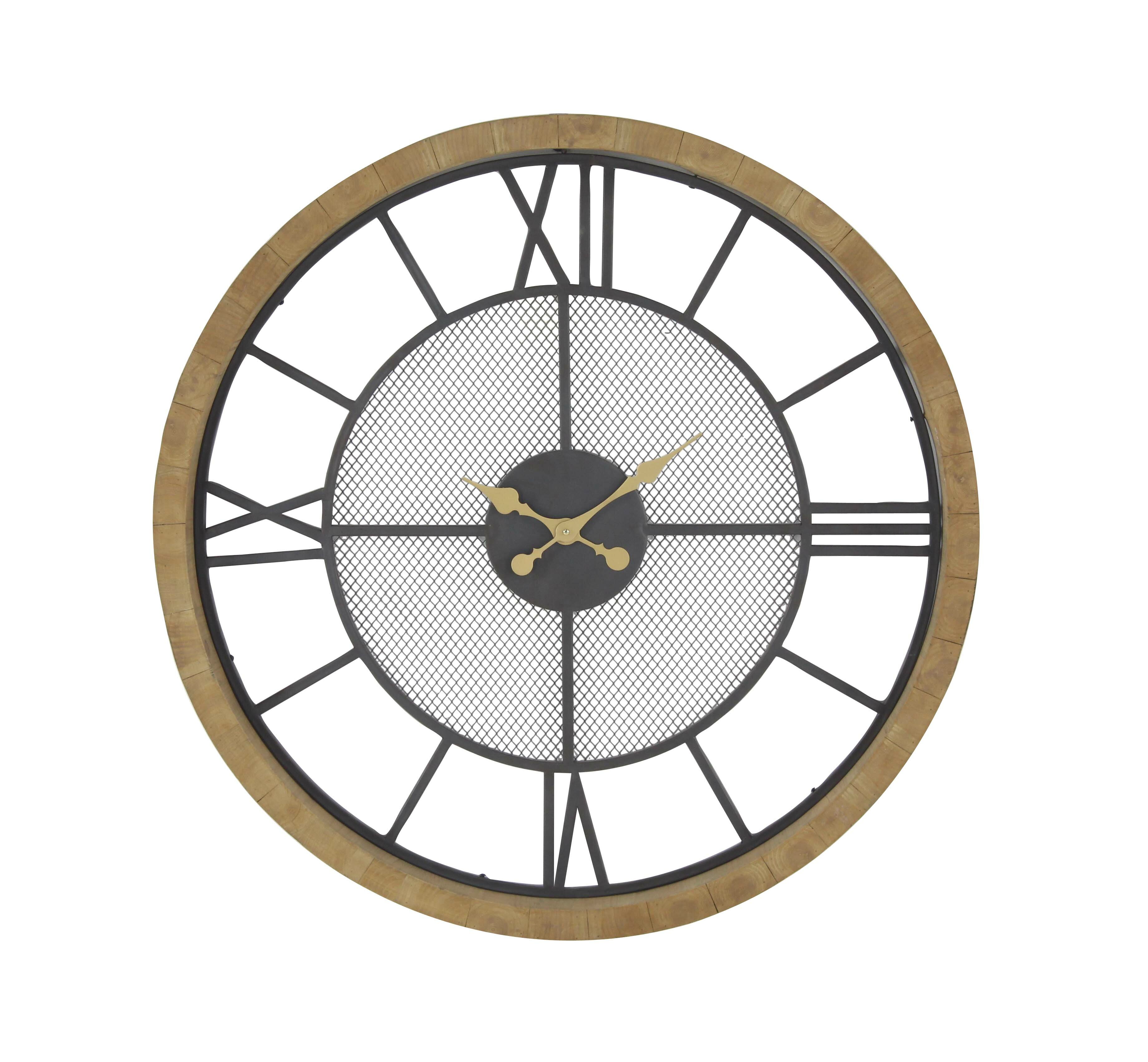 Oversized Aezaz 40 Wall Clock Joss Main