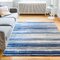 Well Woven Amba Modern Signature Stripe Blue/Grey Area Rug & Reviews ...