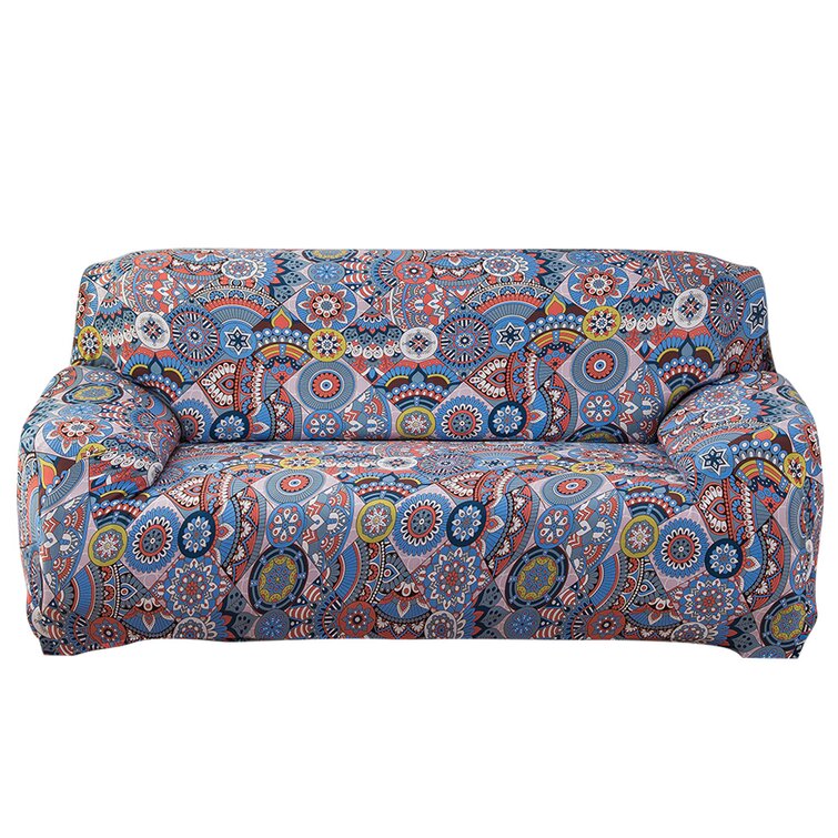 Chair, Coffee Rose CHUN YI 1-Piece Stylish Printed Polyester Spandex Fabric Armchair Slipcover Soft Elastic Sofa Couch Cover for 1 Seat Arm Chair 