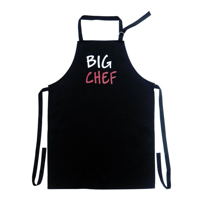 Black 22 by 30-Inch 3dRose apr/_8578/_4 British Bulldog Male-Full Length Apron with Pockets