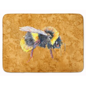 Bee Memory Foam Bath Rug