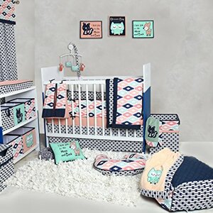 Emma Aztec 10 Piece Crib Bedding Set