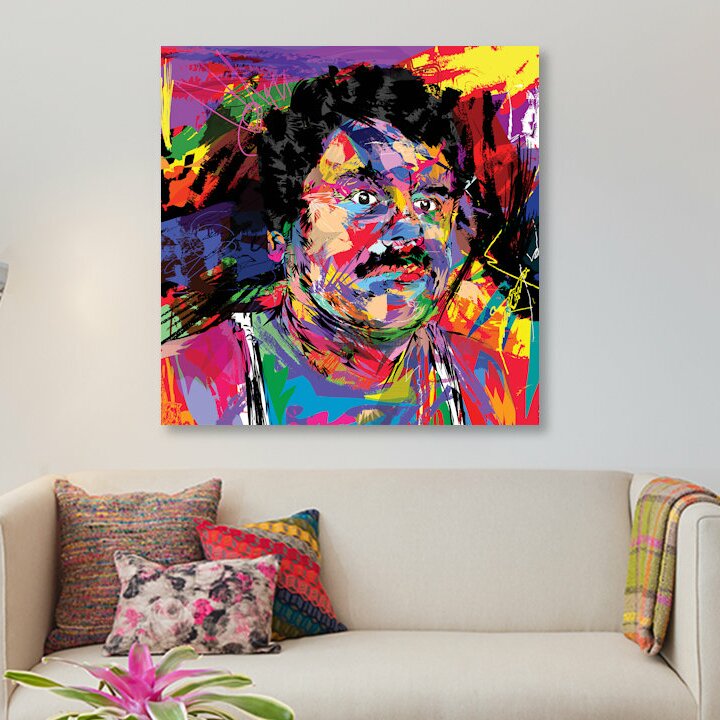 East Urban Home El Chapo Graphic Art Print On Canvas Wayfair