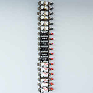 Wall Series 36 Bottle Wall Mounted Wine Bottle Rack by VintageView