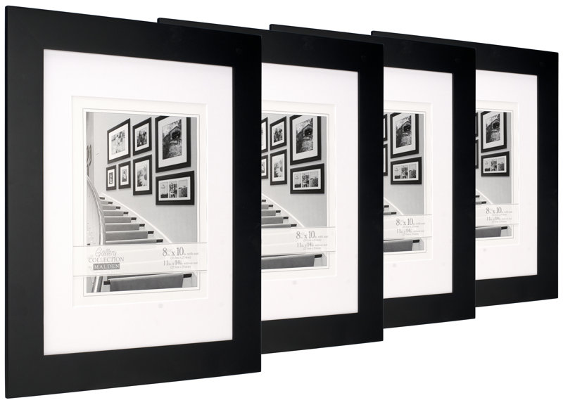 4 Piece Sangerville Picture Frame Set Picture Size: 8" x 10"