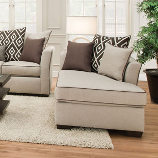 Go to store & view more images A&J Homes Studio Stewart Chaise Lounge