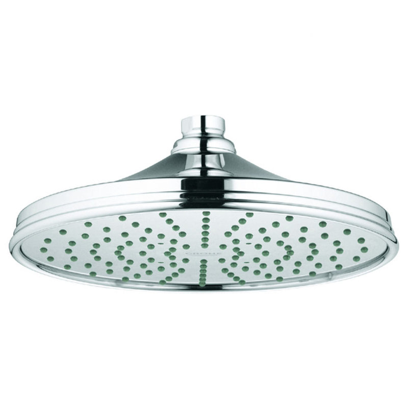 Rain Shower Head grohe rainshower retro shower head & reviews | wayfair Rain Shower Head grohe rainshower retro shower head & reviews | wayfair