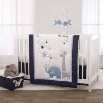 mod elephant crib bedding