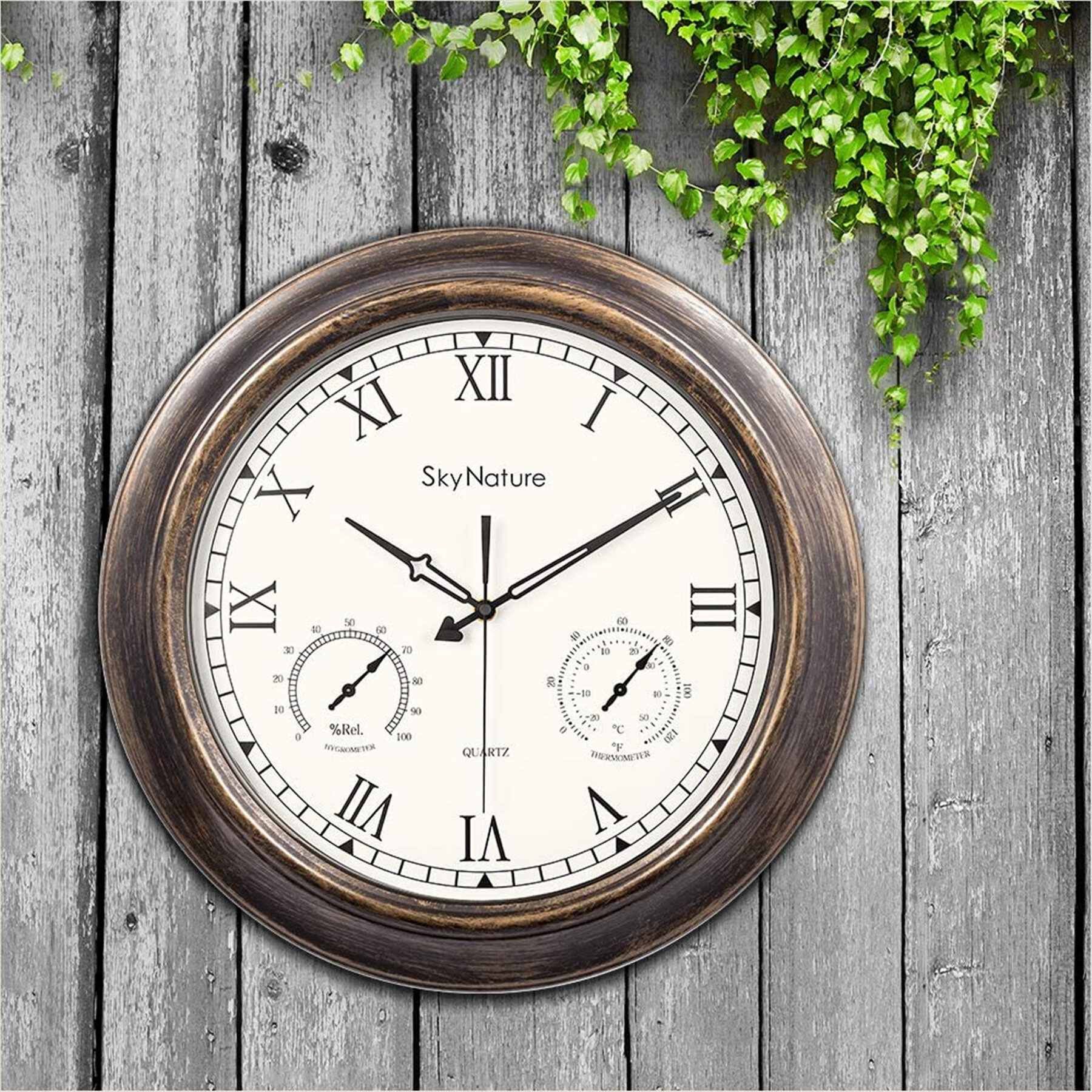 Bew Waterproof Outdoor Clock