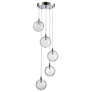 Cliodhna 5-Light Cascade Pendant