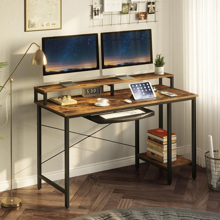 17 Stories Desk with Built in Outlets & Reviews | Wayfair