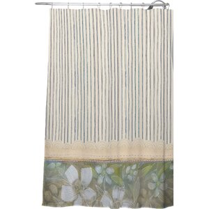 Donmoyer Dantini Stripes Extra Long Shower Curtain