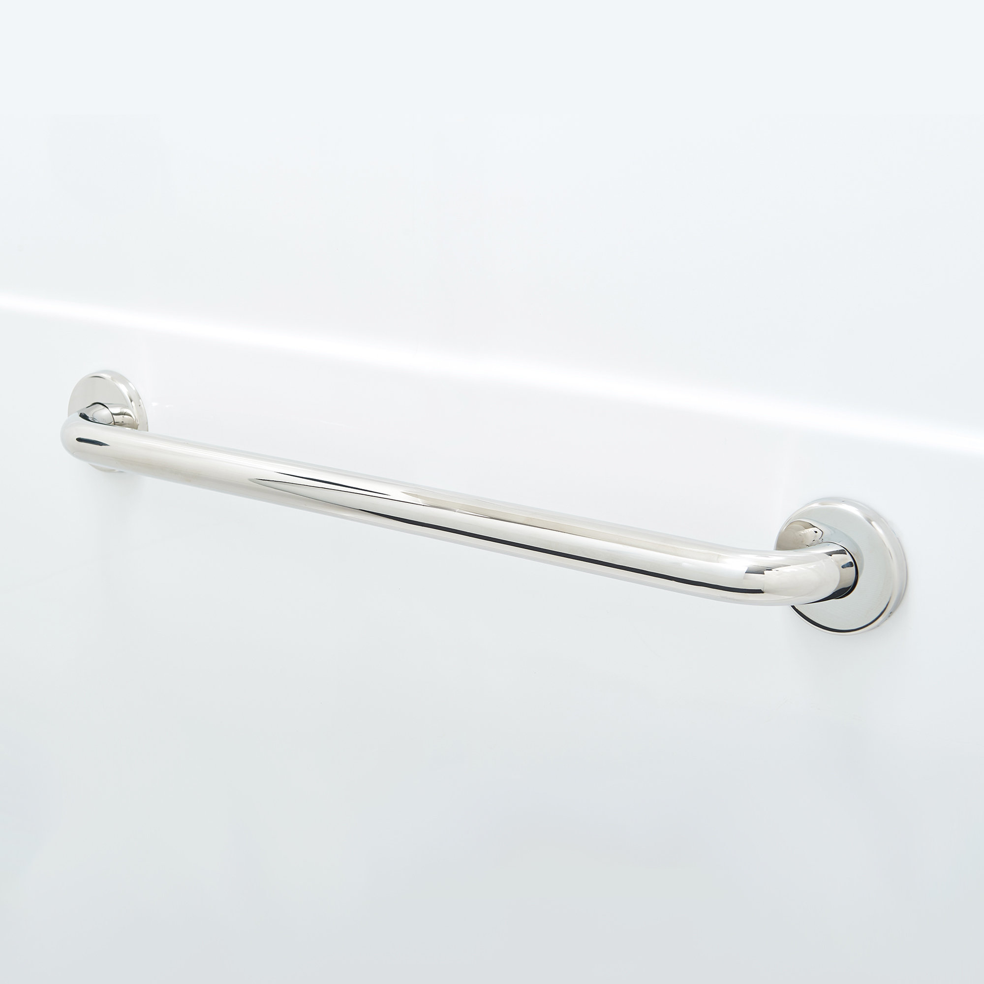 Smooth Grip Grab Bar / Finish Stainless Steel Wayfair