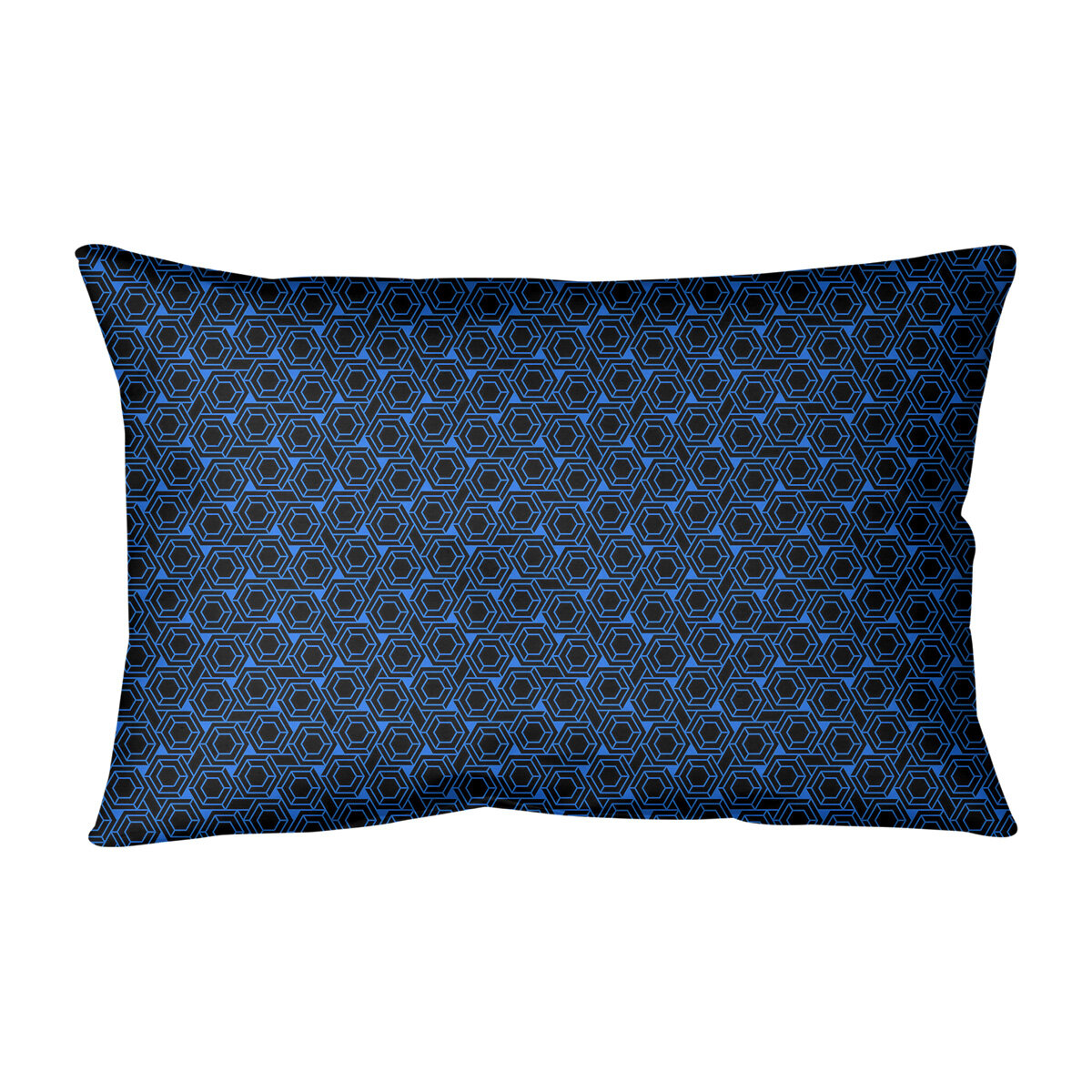 Ebern Designs Leffel Hexagonal Lattice Indoor/Outdoor Lumbar Pillow ...