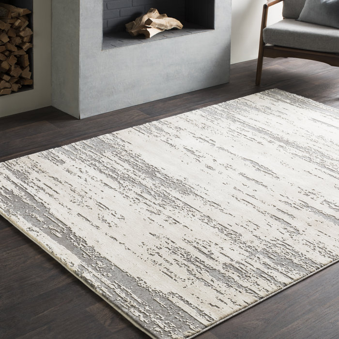 Bridgeton Distressed Modern Abstract Multicolor Area Rug