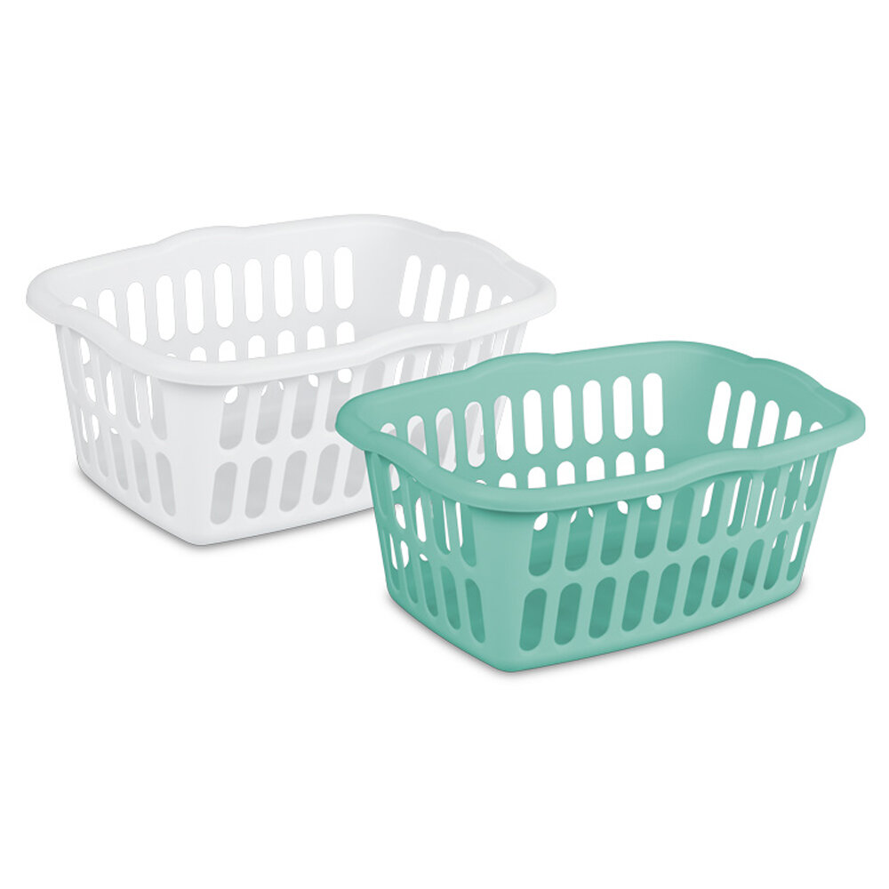 teal laundry basket