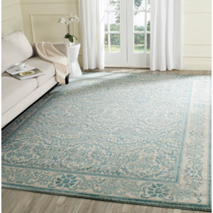 Jute Sisal Blue Rugs Joss Main Montelimar Ivory Light Blue Area Rug