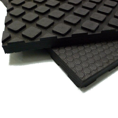 Rubber-Cal, Inc. Maxx-Tuff x 0.5'' Rubber Mat | Wayfair