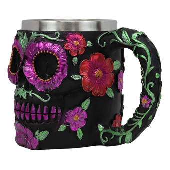 World Menagerie Horing Steampunk Detective Skull Melamine Coffee Mug Wayfair
