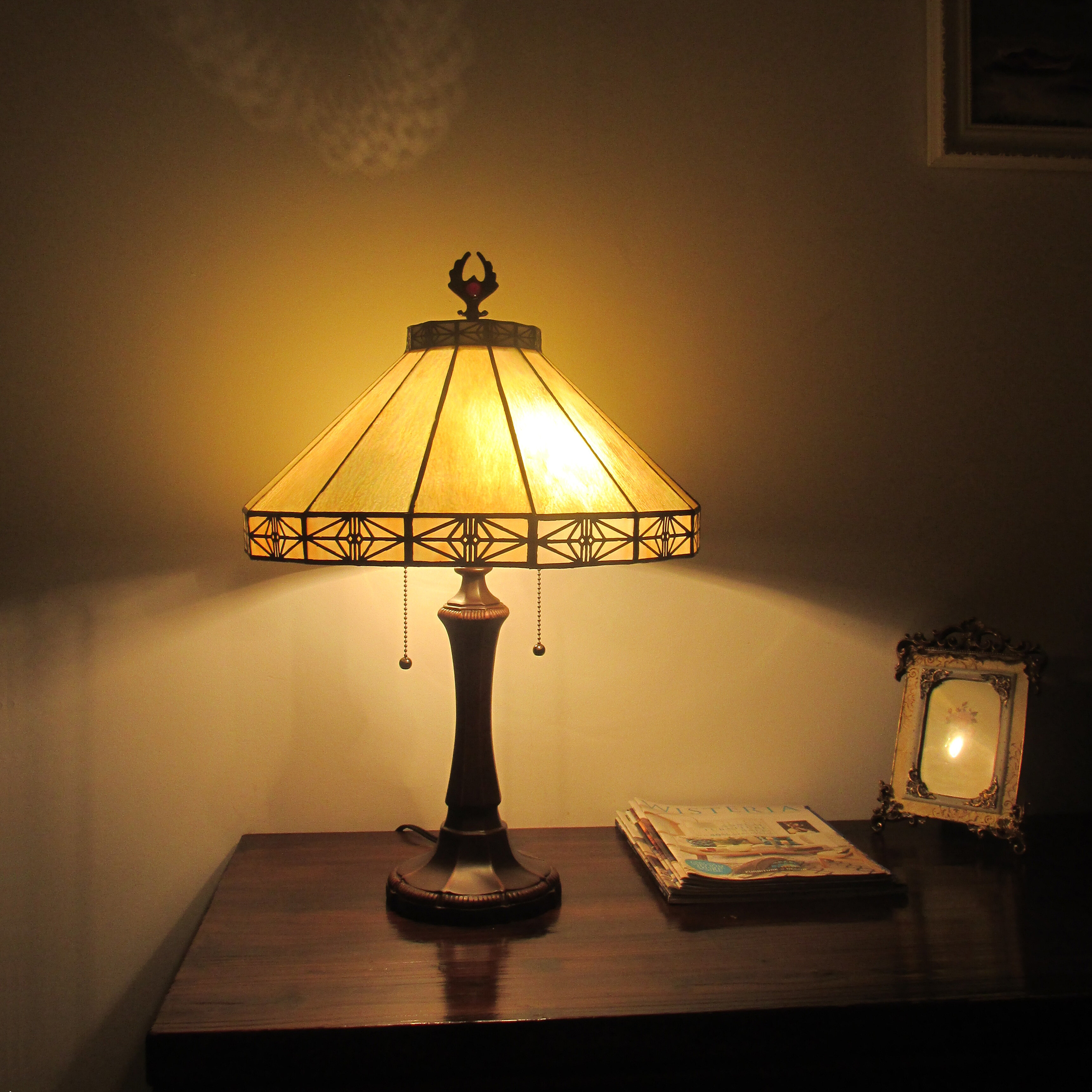 2 light table lamp