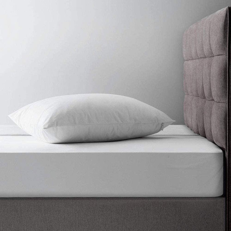 Symple Stuff Fire Retardant Cotton Blend Zipped Mattress Protector Non